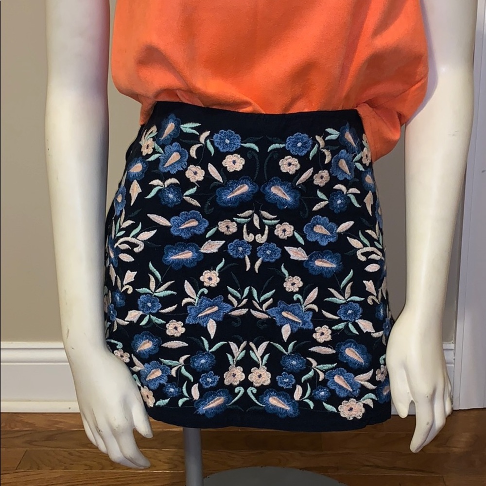 Embroider skirt